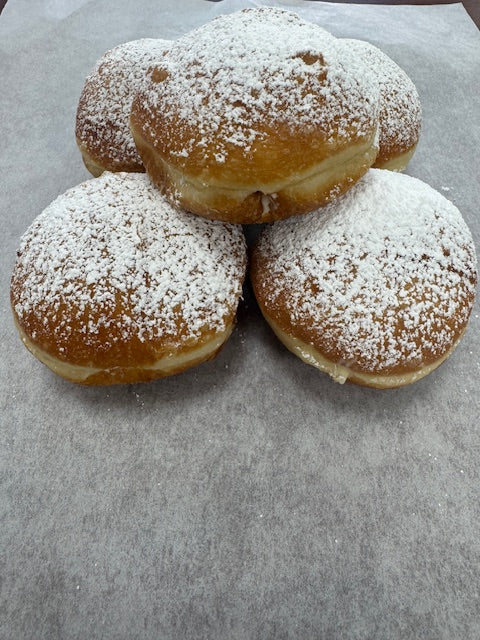 MINI CUSTARD SUFGANIYOT 1 DOZEN PARVE